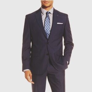 Ted Baker Mens Blazer Endurance Jarrow CT Wool 38R Charcoal